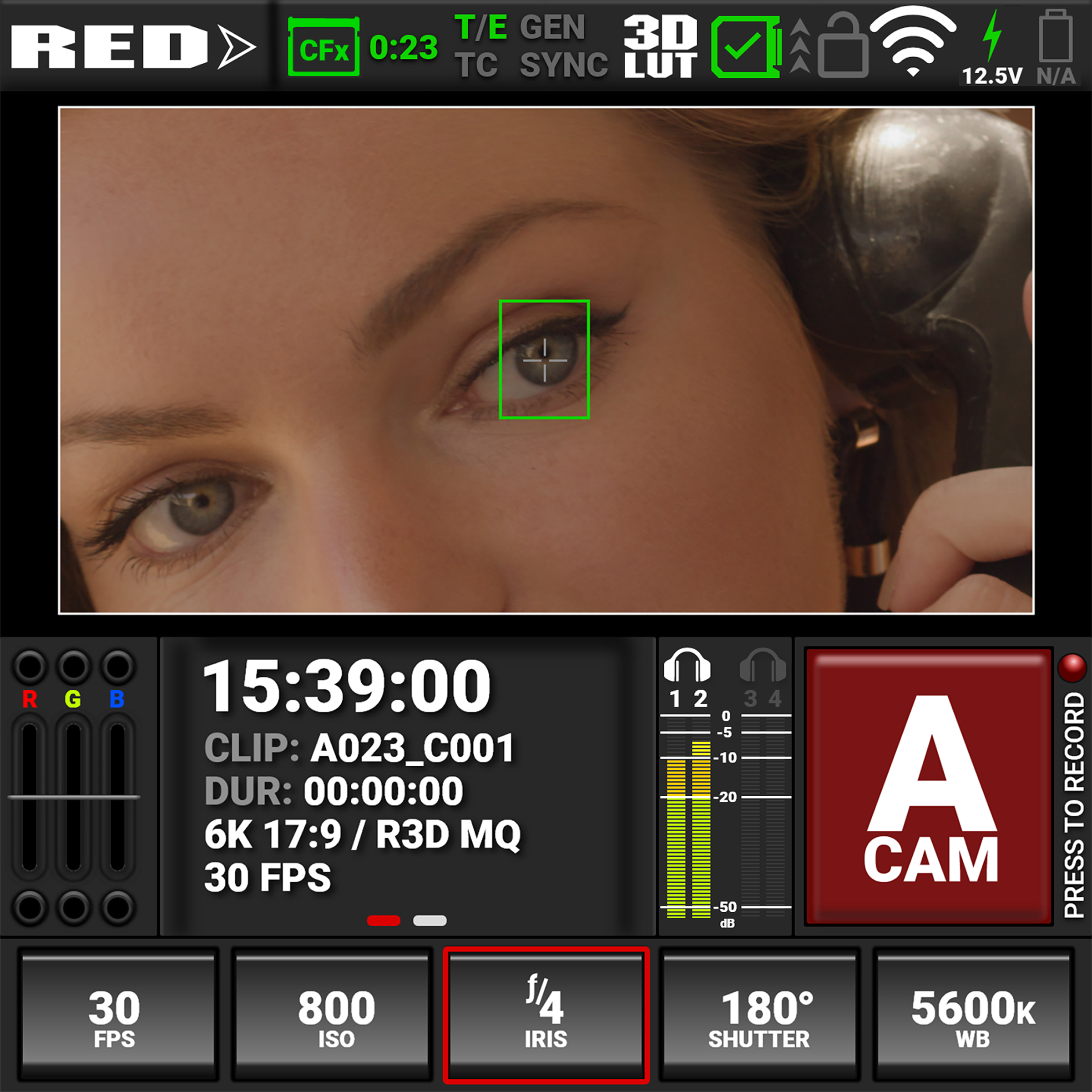 Onboard LCD Touchscreen